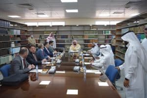 وفد المشيخة الإسلامية بكوسوفو يزور مجمع الملك فهد لطباعة المصحف الشريف
