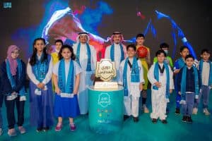 سمو وزير الرياضة ومعالي وزير التعليم يدشنان دوري المدارس 2022