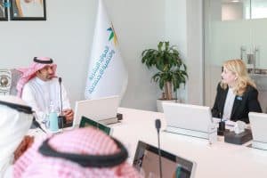 وزير الموارد البشرية والتنمية الاجتماعية يستقبل المديرة التنفيذية لليونيسف