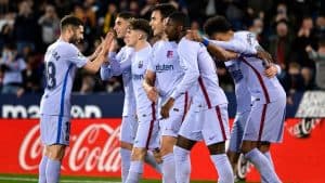 برشلونة يهزم ليفانتي ويستعيد المركز الثاني