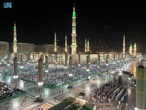 6 ملايين زائر ومصلٍ للمسجد النبوي خلال العشر الأوائل من رمضان