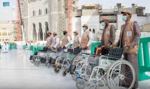 شؤون الحرمين توفر حزمة متكاملة من الخدمات لاستقبال المصلين بالمسجد الحرام