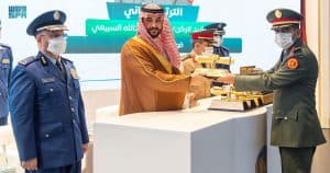 نيابةً عن ولي العهد.. نائبِ وزيرِ الدفاع يرعى حفلَ تخريج طلبة كلية القيادة والأركان للقوات المسلحة