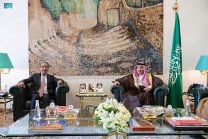 نائب وزير الخارجية يستقبل رئيس الاتحاد البرلماني الدولي