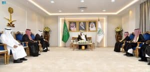 أمير نجران يستقبل الأمين العام لمركز الملك عبدالعزيز للحوار الوطني