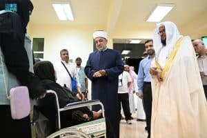 وزير الأوقاف الأردنية يزور مدينة الحجاج بحالة عمار ويشيد بمستوى الخدمات المقدمة لضيوف الرحمن