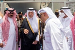 أمير منطقة مكة المكرمة يتفقد المشاعر المقدسة
