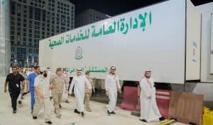 وزيرُ الصحة يطمئنُ على جودة الخدمات المقدمة لضيوف الرحمن في المرافق الصحية بالمدينة المنورة