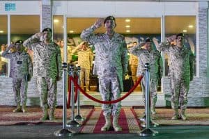 رئيس الجهاز العسكري يتفقد قوات الحرس الوطني المشاركة في الحج