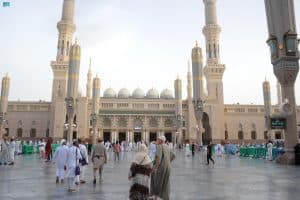 وصول 312 ألف حاج إلى المدينة المنورة بعد الحج