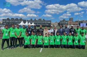 سفيرة المملكة لدى الولايات المتحدة تشارك في افتتاح بطولة كأس العالم للأولمبياد الخاص