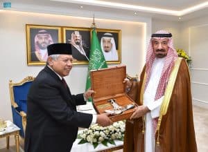 أمير نجران يستقبل سفير جمهورية إندونيسيا لدى المملكة