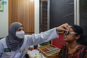 تدشين البرنامج التطوعي لمكافحة العمى ببنجلاديش