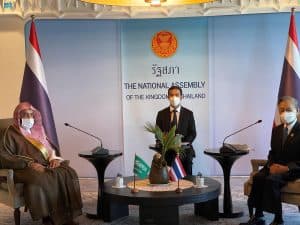 رئيس البرلمان التايلندي يشيد بمتانة العلاقات الثنائية مع المملكة