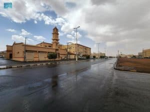 أمطار على منطقة حائل