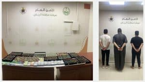 شرطة الرياض تقبض على شخصين سرقا مصوغات ذهبية ونفذا عمليات احتيال إلكتروني