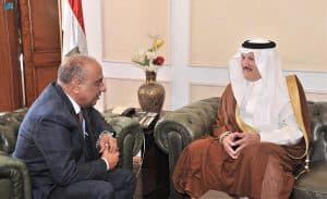 السفير نقلي يلتقي وزير قطاع الأعمال العام المصري