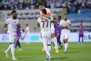 الشباب يتغلب على الطائي برباعية نظيفة