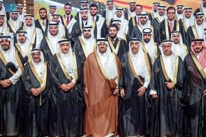 أمير منطقة الرياض بالنيابة يرعى حفل تخريج الدفعة الـ 13 لجامعة رياض العلم