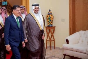 أميرِ الرياض بالنيابة يحضرُ حفلَ سفارة المكسيك بمناسبة اليوم الوطني