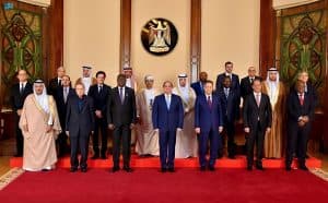 الرئيس المصري يستقبل وزراء الإعلام العرب