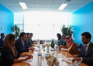 وزير الخارجية يلتقي وزير خارجية باكستان