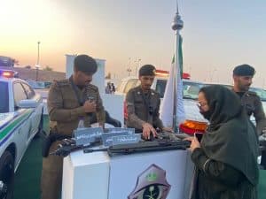 “أمن الطرق” تشارك في فعاليات (هي لنا دار)