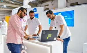 المُصَحِّح الآلي الأول للغة العربية في معرض الرياض للكتاب