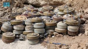 “مسام” ينتزع خلال أسبوع 7.039 لغمًا في عدة محافظات يمنية