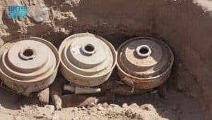 “مسام” ينتزع خلال أسبوع 958 لغمًا في عدة محافظات يمنية