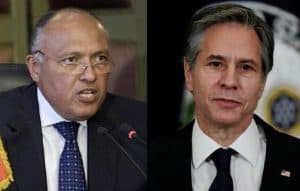 وزير الخارجية الأمريكي يجري اتصالاً بنظيره المصري