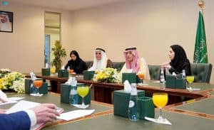 الجبير يلتقي بوفد الاتحاد الأوروبي المعني بالحوار المشترك بين المملكة والاتحاد الأوروبي