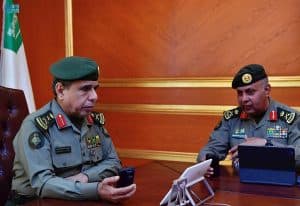 مدير عام الجوازات يدشّن كاميرا التوثيق بمنفذ سلوى