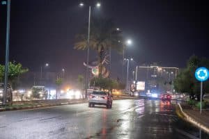 أمطار رعدية على بعض مناطق المملكة