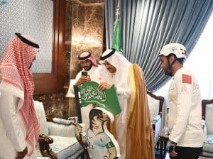 سمو محافظ الأحساء يستقبل الرحالة اليحيا