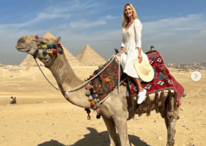 إيفانكا ترامب تستكشف جمال مصر