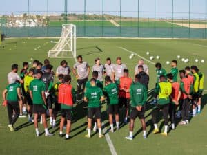 الأخضر يواصل الاستعداد لمواجهة المكسيك