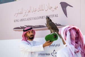 سباقات اليوم الرابع لمهرجان المؤسس للصقور تشهد منافسة 92 صقرًا