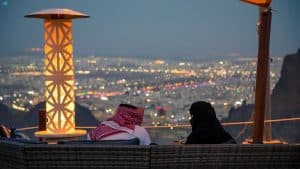 مطل قمة جبال أجا يفتتح أبوابه لاستقبال الزوار