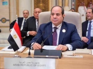 الرئيس المصري: التعاون العربي الصيني تأسس على تعظيم المنفعة والمصالح المشتركة ومواجهة التحديات التنموية