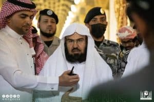 السديس: 81 مليون مُصلٍّ في المسجد النبوي من محرم إلى ١٩ جمادى الأولى