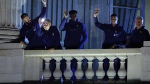 استقبال كبير لمنتخب فرنسا رغم خسارة كأس العالم
