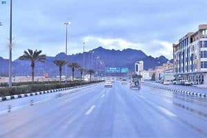 الأرصاد : توقعات بهطول أمطار متوسطة إلى غزيرة على معظم مناطق المملكة