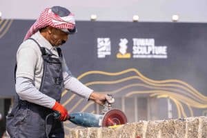انطلاق “ملتقى طويق للنحت 2023” في “درة الرياض”