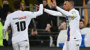 سان جرمان يكمل عقد ثمن نهائي كأس فرنسا بخماسية مبابي