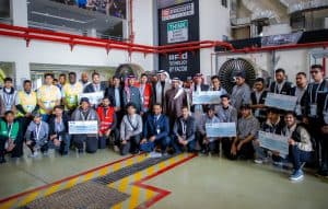 محافظ التدريب التقني يتوج الفائزين في مسابقة التحديات الأربع الابتكارية