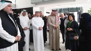 رئيس كاكست وأمين موهبة يفتتحان معرض “سيرن”