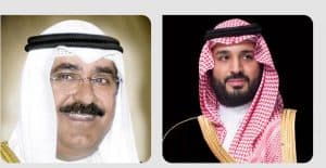 الأمير محمد بن سلمان يجري اتصالاً هاتفياً بولي عهد الكويت