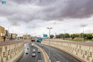 أمطار رعدية على بعض مناطق المملكة