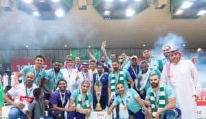 طائرة الأهلي تتوشح بذهب كأس اتحاد الطائرة